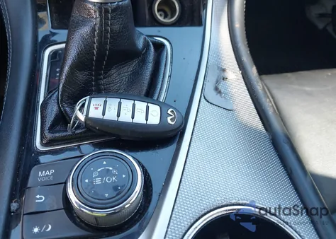 2016 Infiniti Q50 3.0T Premium из США, поврежденный, VIN JN1EV7AR2GM340866